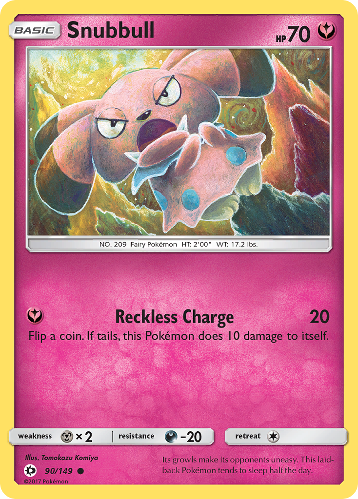 Snubbull - 90/149 - Sun & Moon SM1 - Common