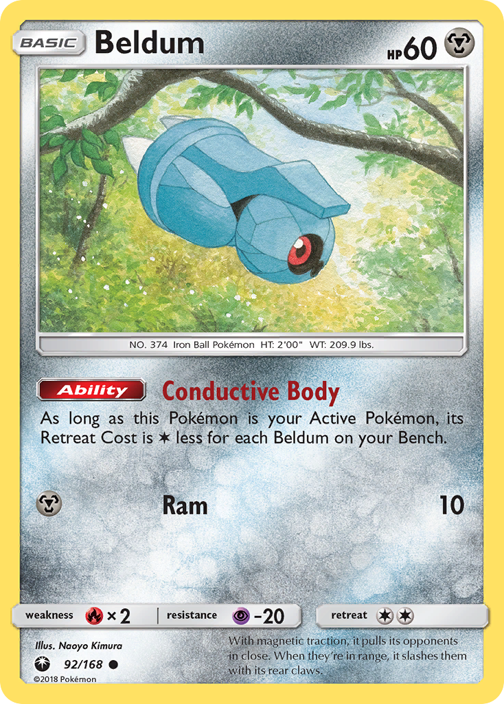 Beldum - 92/168 - Celestial Storm SM7 - Common