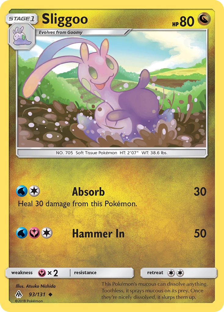 Sliggoo - 93/131 - Forbidden Light SM6 - Uncommon