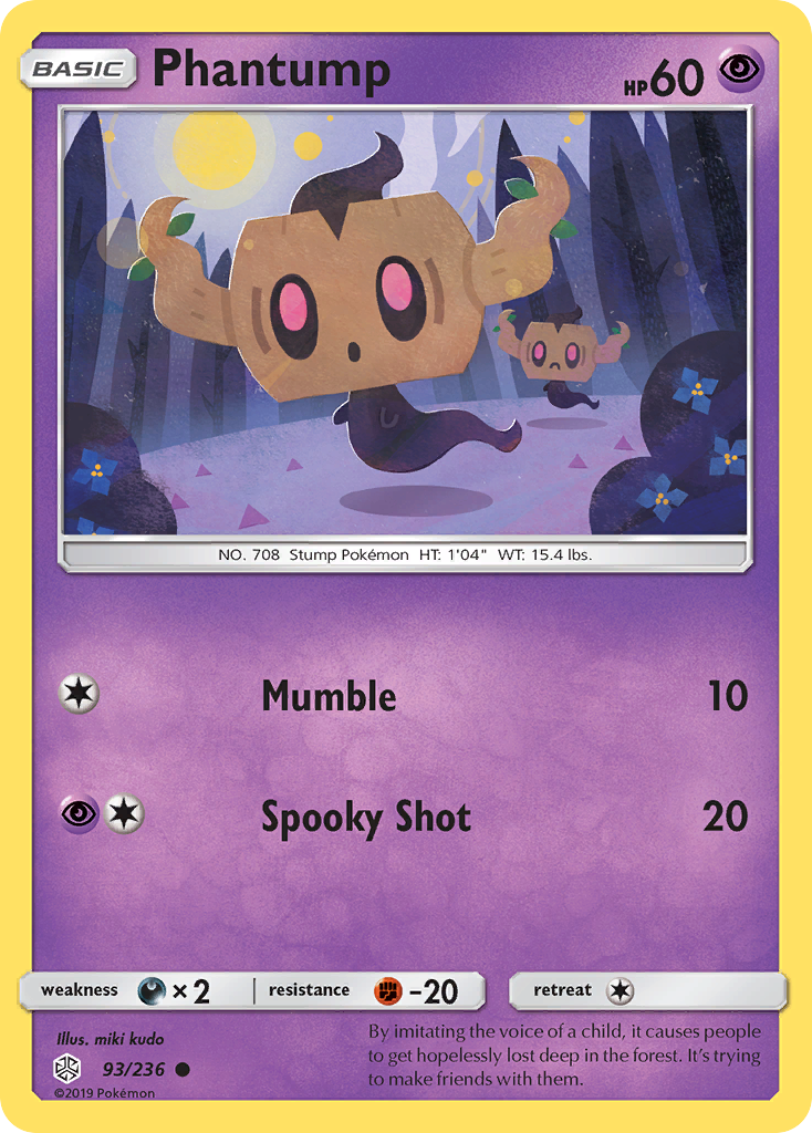 Phantump - 93/236 - Cosmic Eclipse SM12 - Common