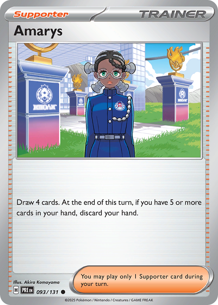 Amarys - 93/131 - Prismatic Evolutions SV8PT5 - Common