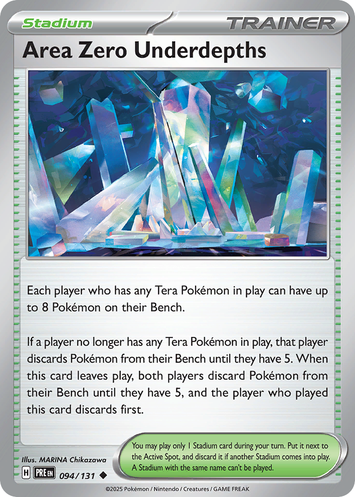 Carta Pokémon Area Zero Underdepths de Prismatic Evolutions #94
