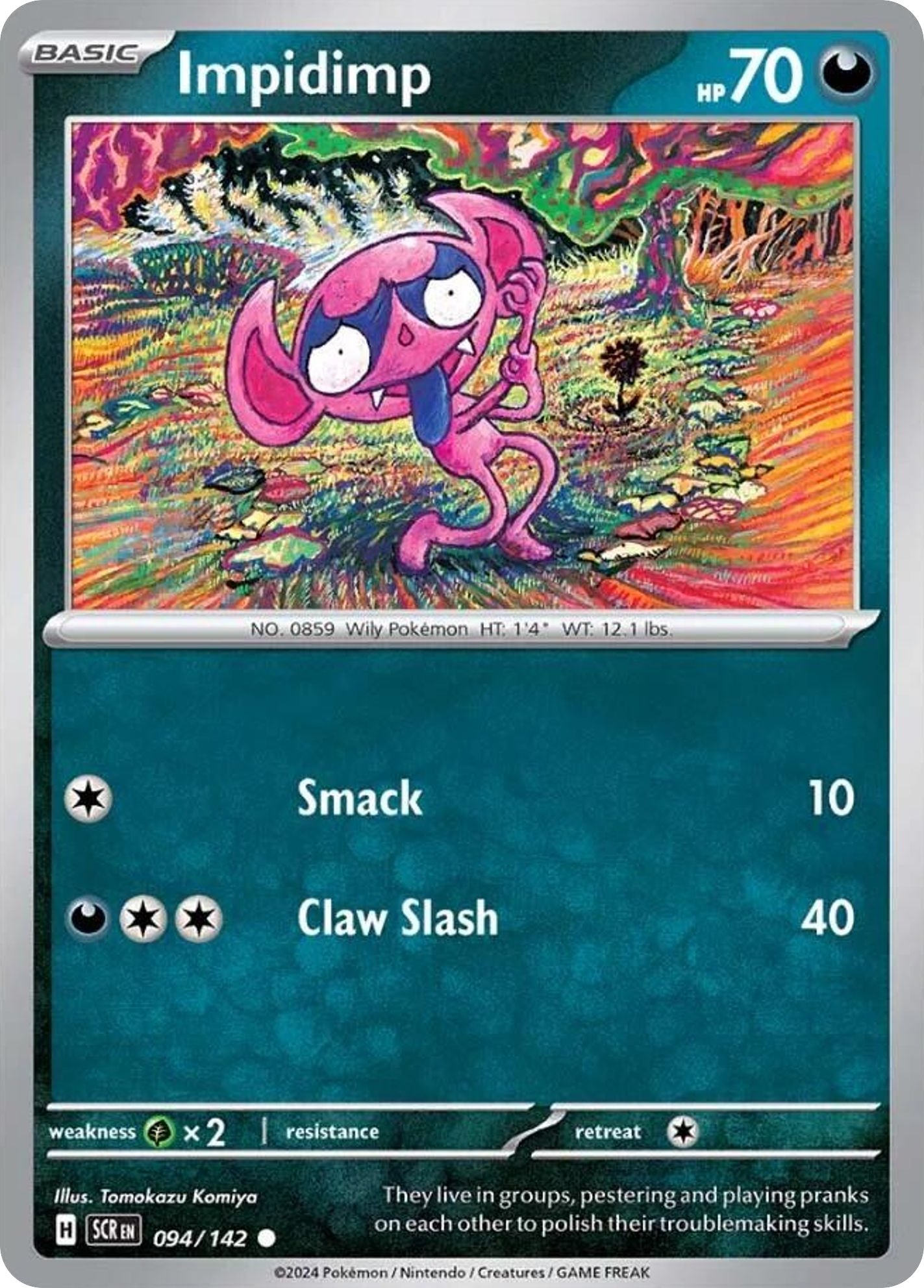 Impidimp - 94/142 - Stellar Crown SV7 - Common