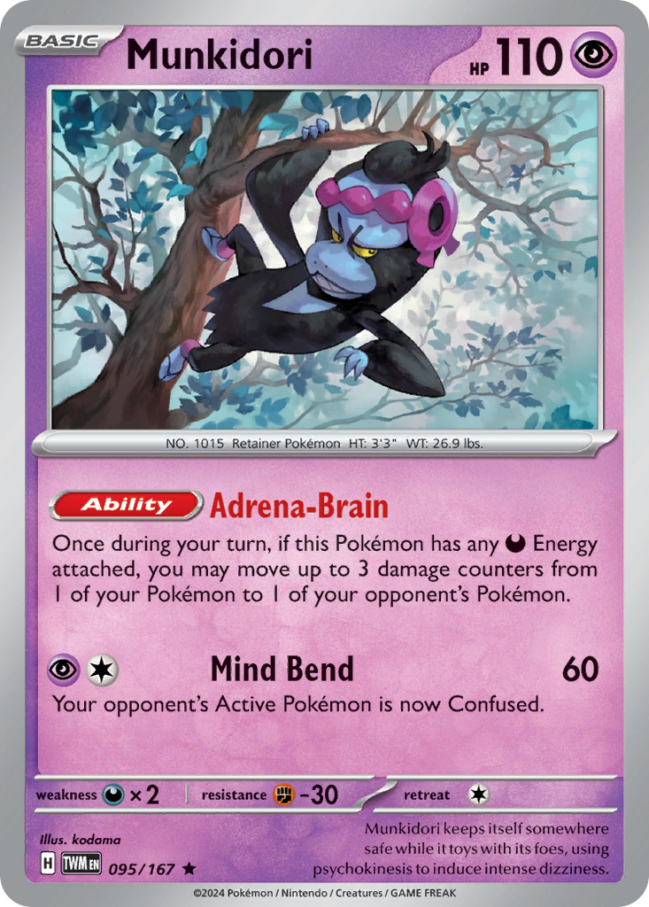 Munkidori - 95/167 - Twilight Masquerade SV6 - Rare