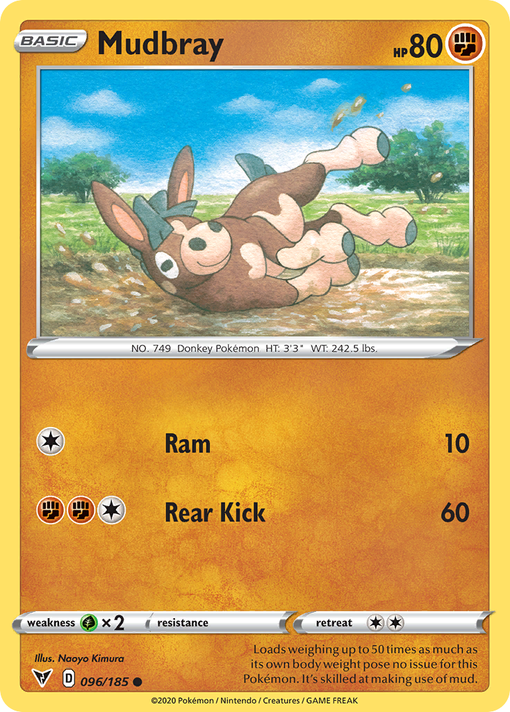 Mudbray - 96/185 - Vivid Voltage SWSH4 - Common