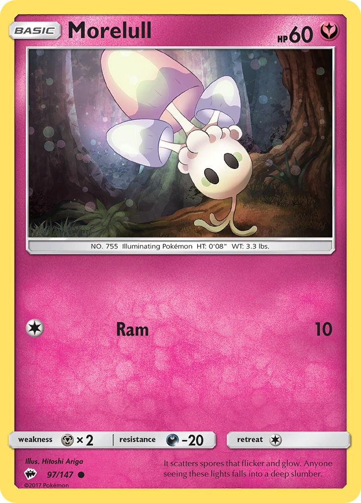 Morelull - 97/147 - Burning Shadows SM3 - Common