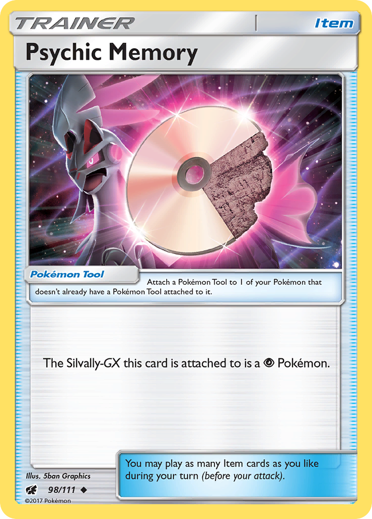 Psychic Memory - 98/111 - Crimson Invasion SM4 - Uncommon