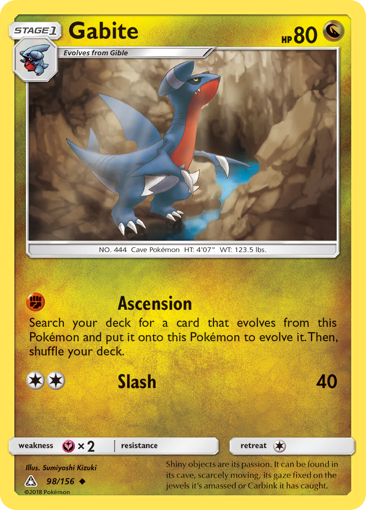 Gabite - 98/156 - Ultra Prism SM5 - Uncommon