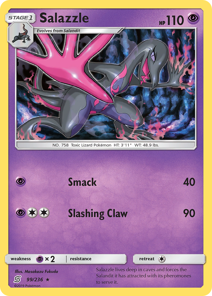 Salazzle - 99/236 - Unified Minds SM11 - Rare