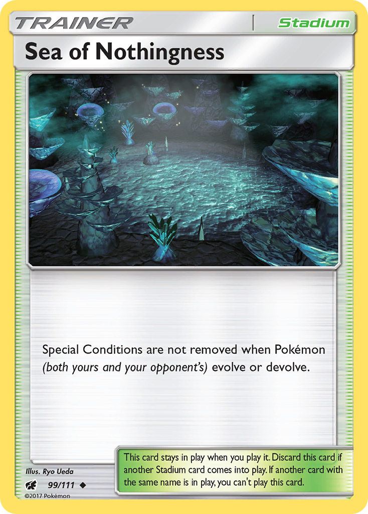 Sea of Nothingness - 99/111 - Crimson Invasion SM4 - Uncommon