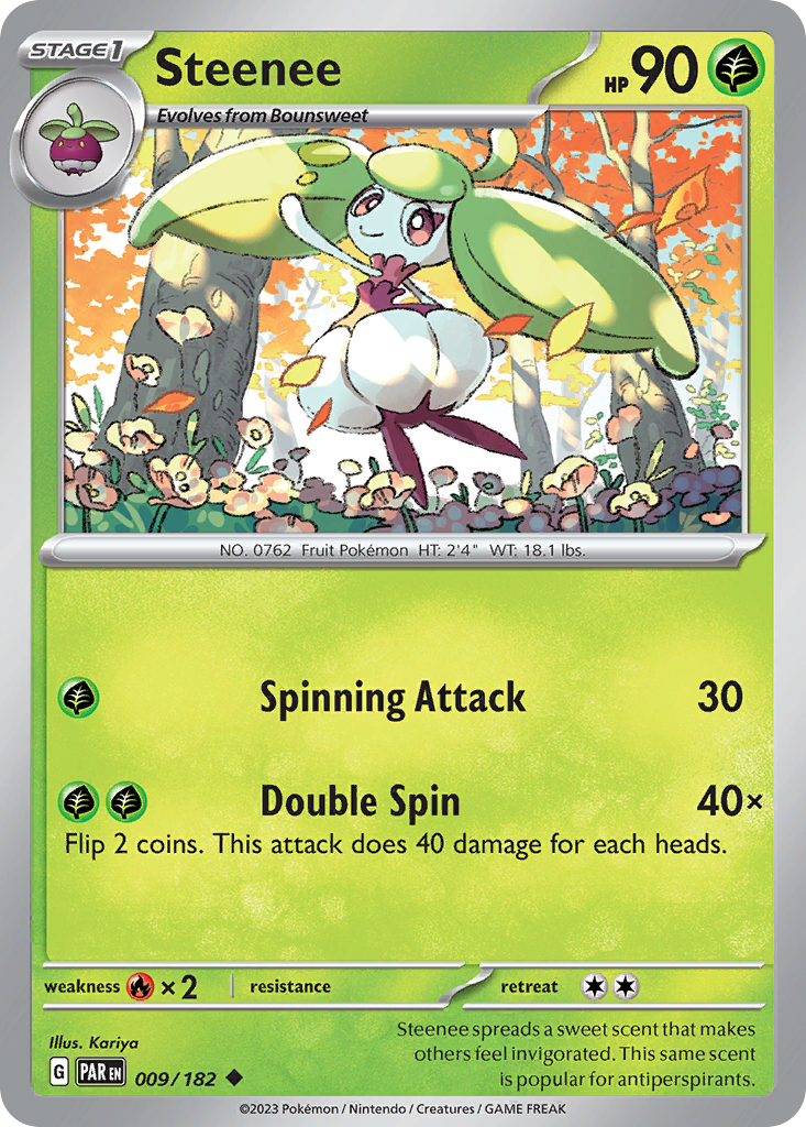 Steenee - 9/182 - Paradox Rift SV4 - Uncommon