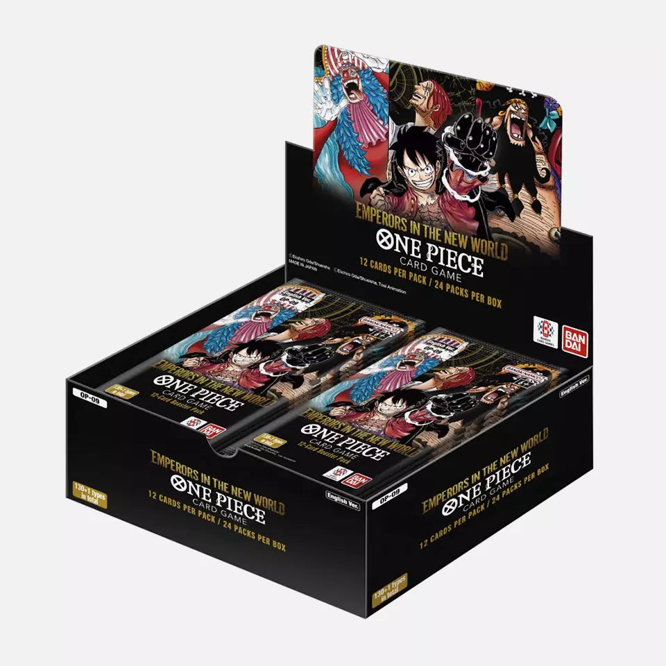 One Piece TCG: OP-09 Booster Box Sellado INGLES