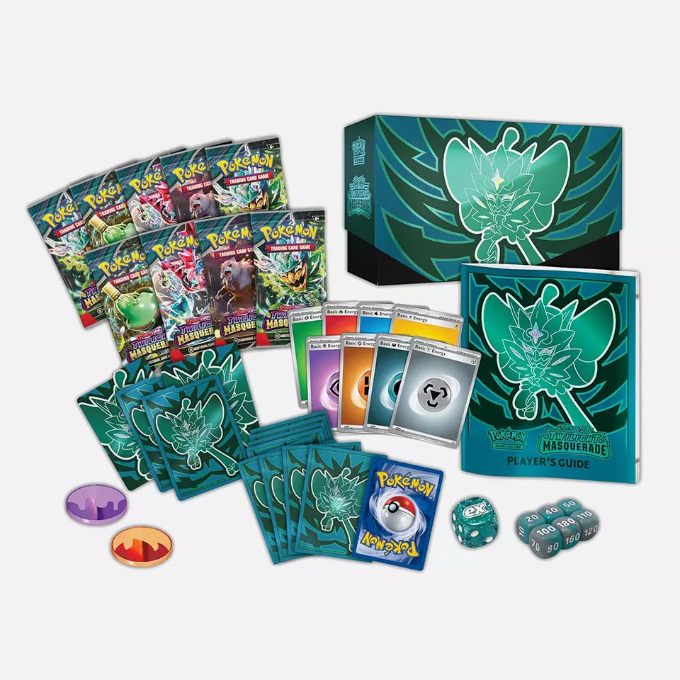 Pokemon TCG: Twilight Masquerade - Elite Trainer Box ESPAÑOL (Scarlet & Violet)