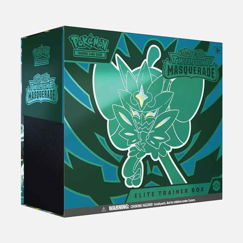 Pokemon TCG: Twilight Masquerade - Elite Trainer Box ESPAÑOL (Scarlet & Violet)