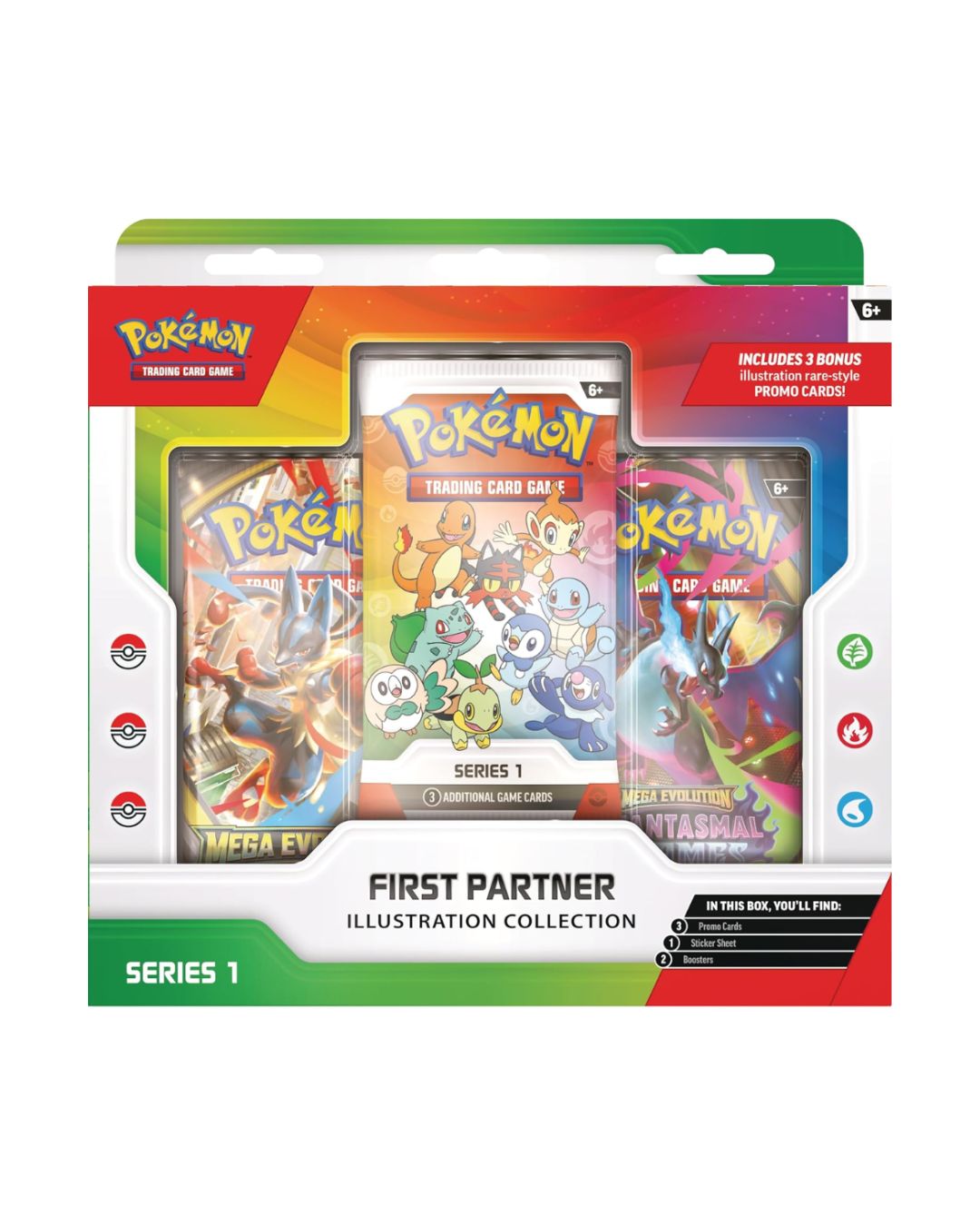 (RESERVA: 20/03/2026) Pokemon TCG - First Partner Illustration Collection 30 Anniversary (INGLES)