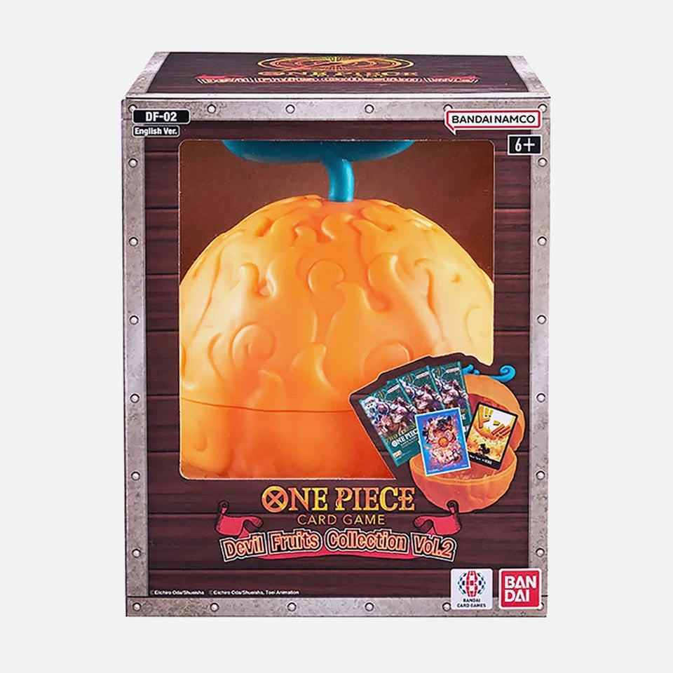 One Piece TCG: Devil Fruits Collection Vol.2 – Flame Flame Fruits INGLES