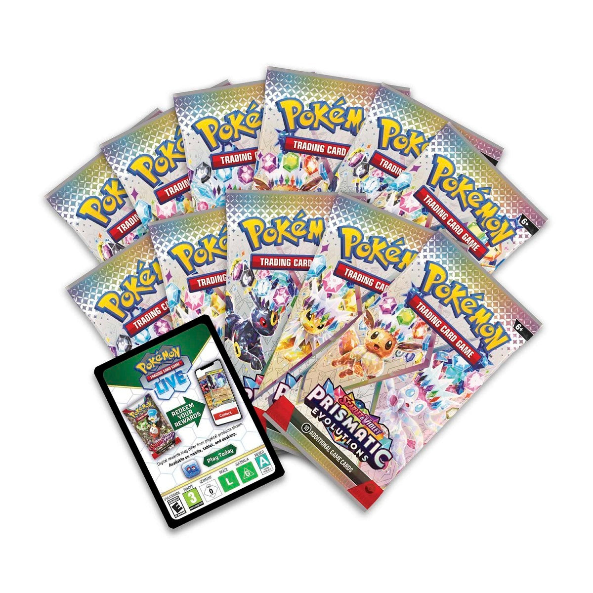 Pokemon TCG: Prismatic Evolutions - Elite Trainer Box ESPAÑOL (Scarlet & Violet)