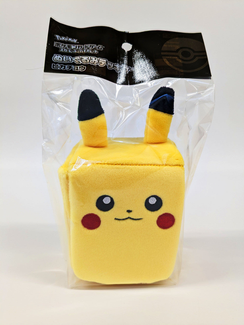 Pokemon Center Japon - Deck Case Felpa Pikachu