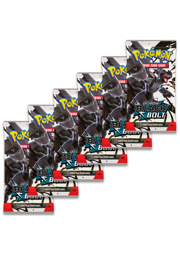 RESERVA: Pokémon TCG - Black Bolt Booster Bundle INGLES (Scarlet & Violet)