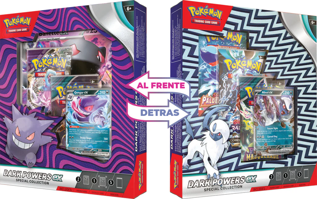 Pokemon TCG: Dark Powers Ex Special Collection INGLES (Scarlet & Violet)