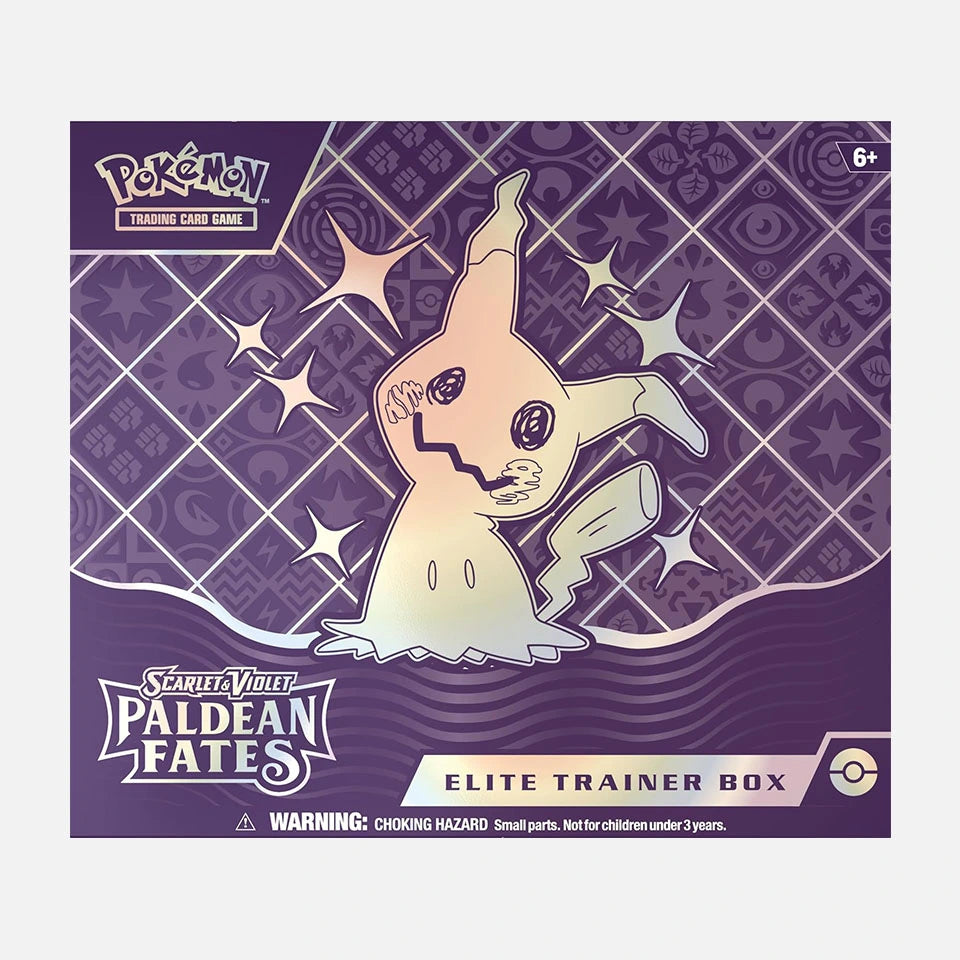 Pokemon TCG: Paldean Fates- Elite Trainer Box INGLES (Scarlet & Violet)