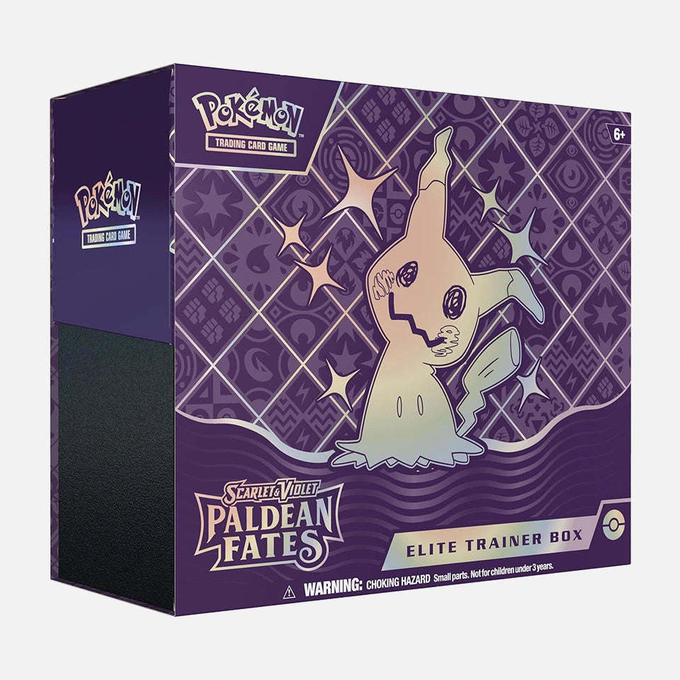 Pokemon TCG: Paldean Fates- Elite Trainer Box INGLES (Scarlet & Violet)