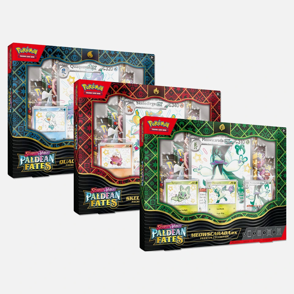 Pokemon TCG: Paldean Fates- Premium Collection INGLES (Scarlet & Violet)