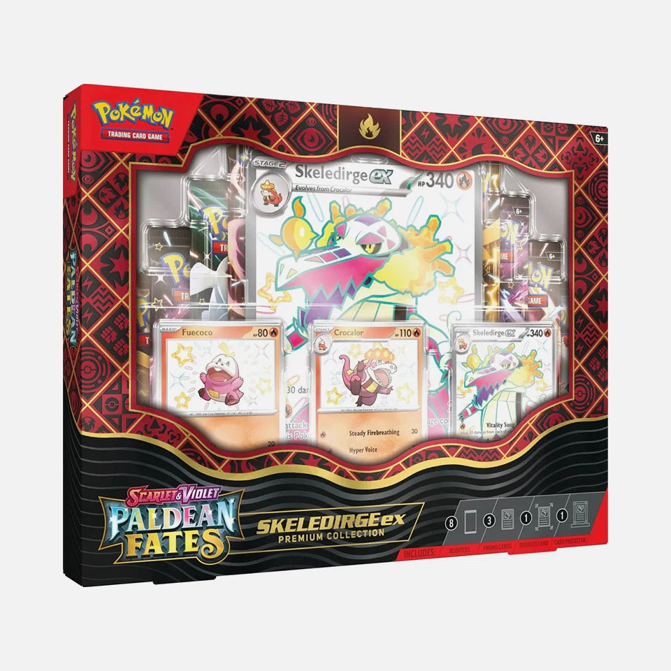 Pokemon TCG: Paldean Fates- Premium Collection INGLES (Scarlet & Violet)