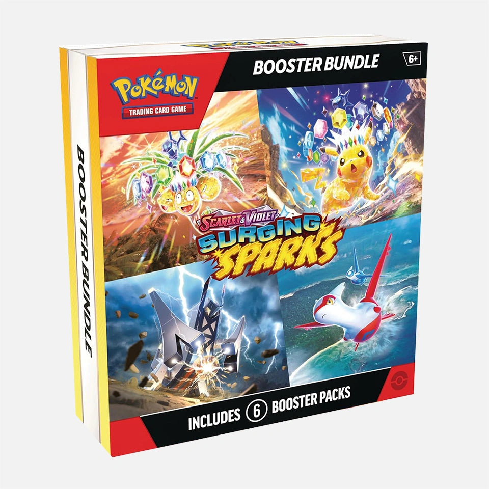 Pokemon TCG: Surging Sparks - Booster Bundle ESPAÑOL (Scarlet & Violet)