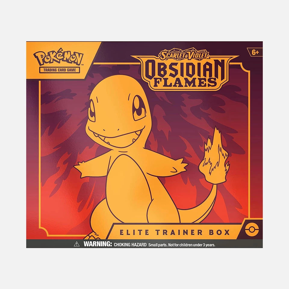 Pokémon TCG: Obsidian Flames - Elite Trainer Box INGLES (Scarlet & Violet)