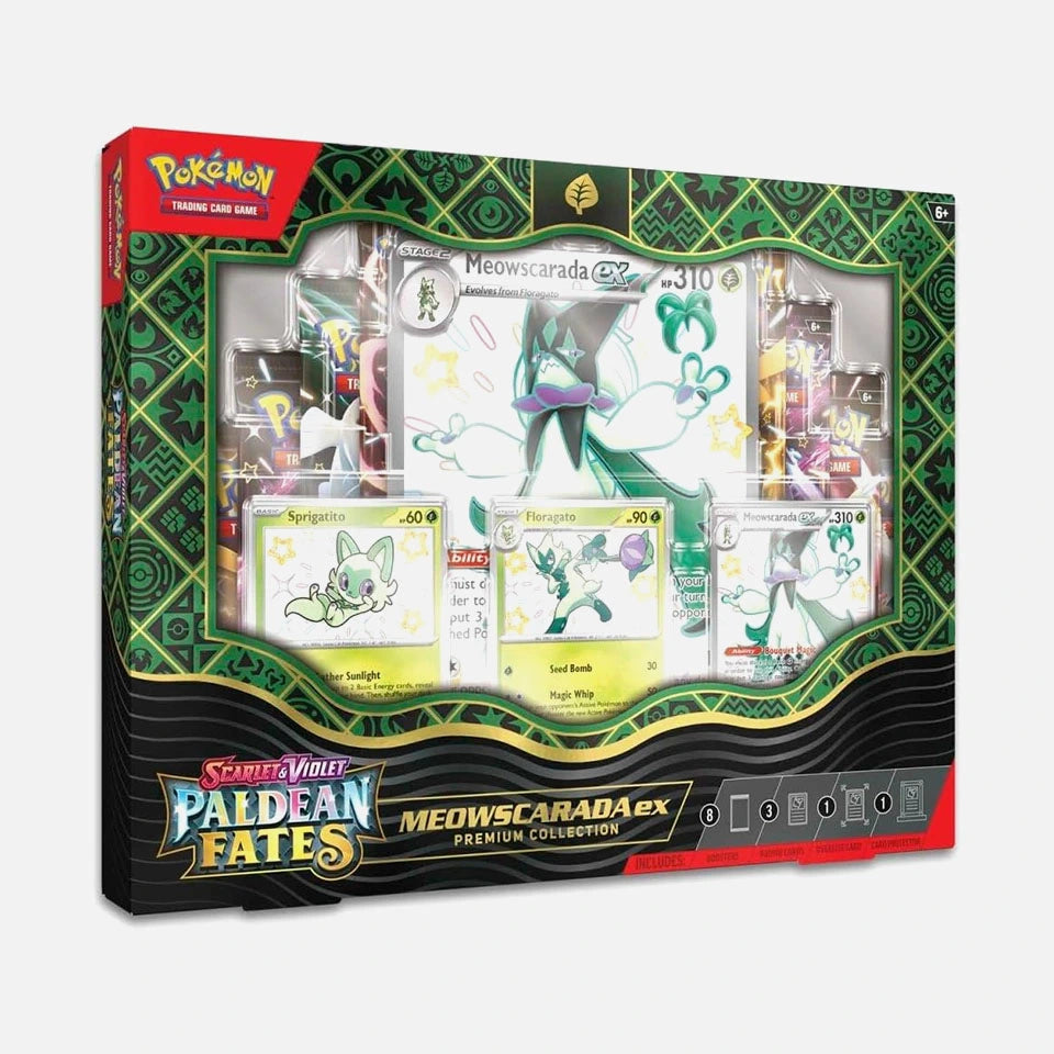 Pokemon TCG: Paldean Fates- Premium Collection INGLES (Scarlet & Violet)