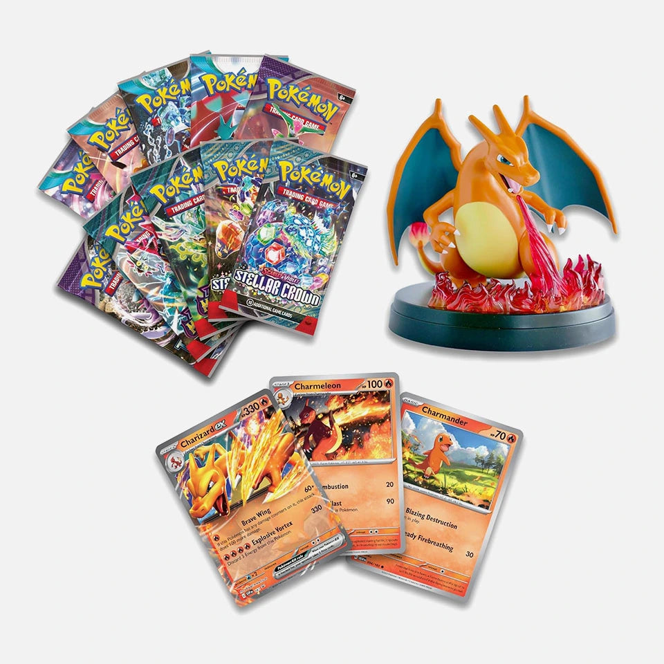 Pokemon TCG: Charizard Ex Super-Premium Collection INGLES (Scarlet & Violet)