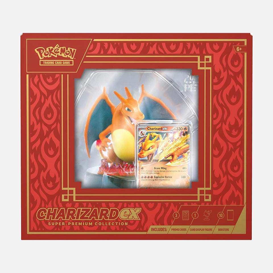 Pokemon TCG: Charizard Ex Super-Premium Collection INGLES (Scarlet & Violet)