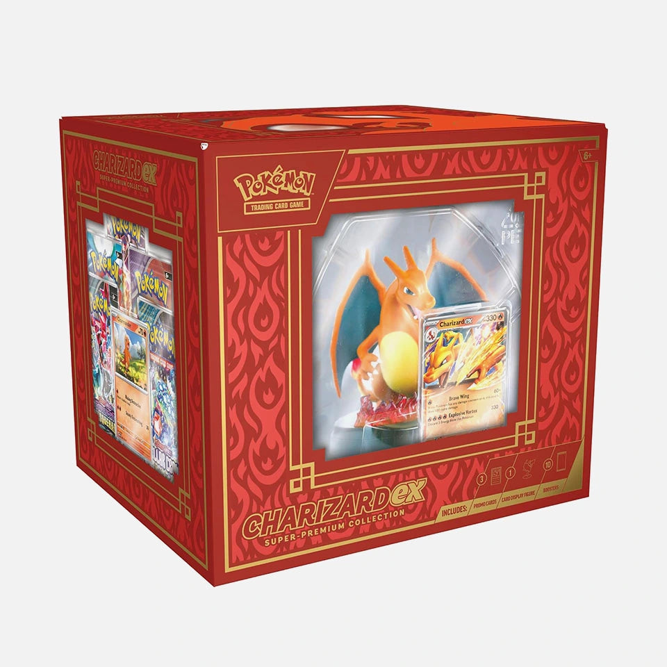 Pokemon TCG: Charizard Ex Super-Premium Collection INGLES (Scarlet & Violet)