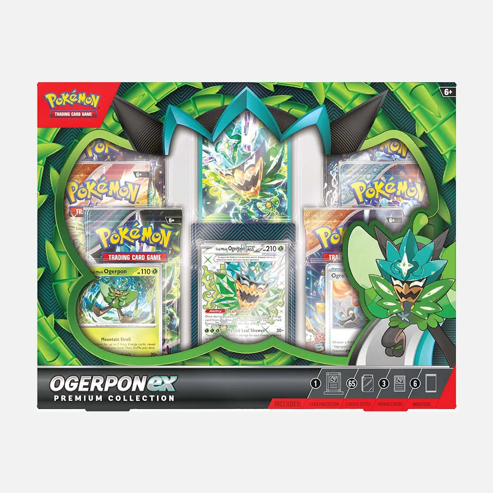 Pokemon TCG: Ogerpon ex Premium Collection INGLES (Scarlet & Violet)