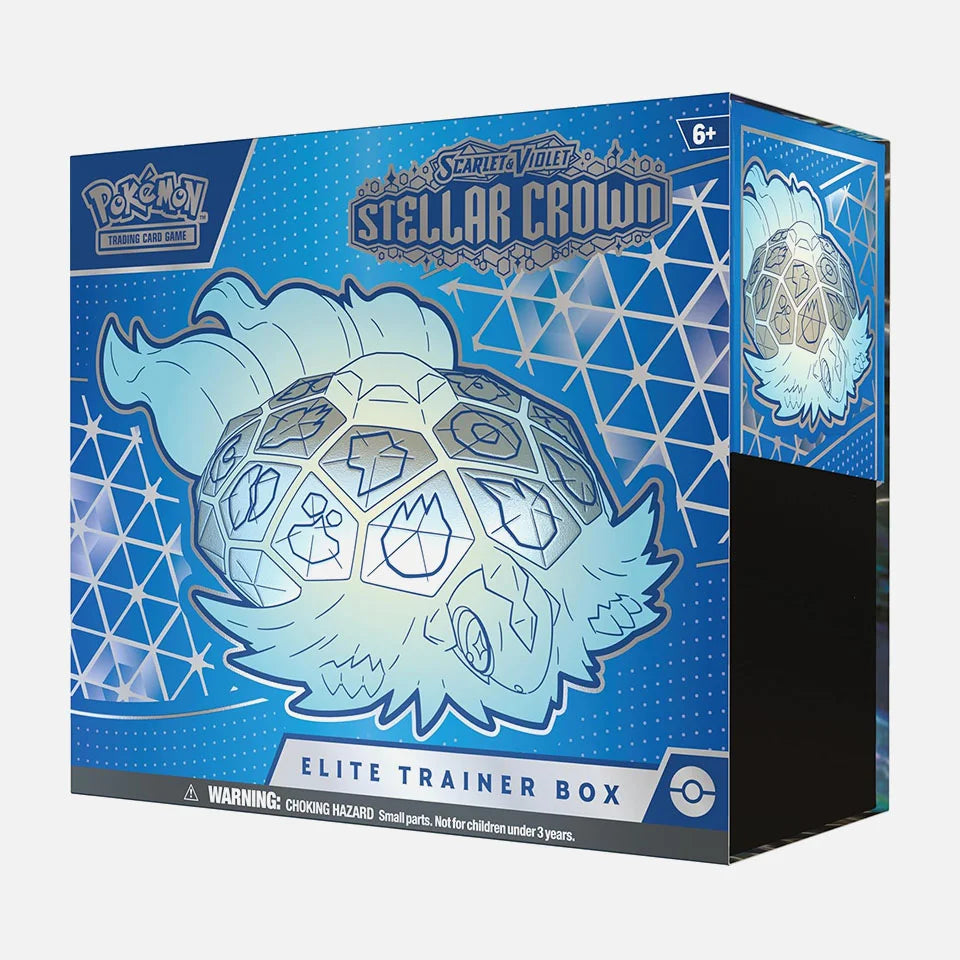 Pokemon TCG: Stellar Crown - Elite Trainer Box (Scarlet & Violet) INGLES