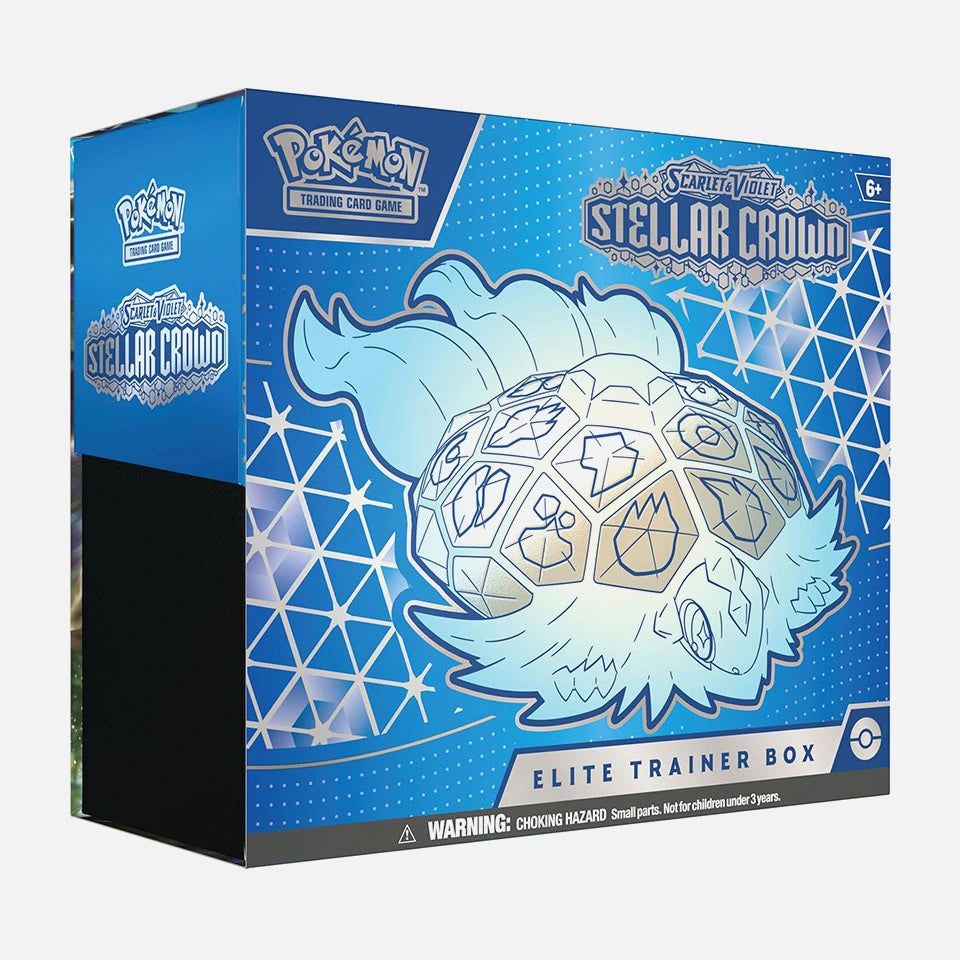 Pokemon TCG: Stellar Crown - Elite Trainer Box (Scarlet & Violet) INGLES