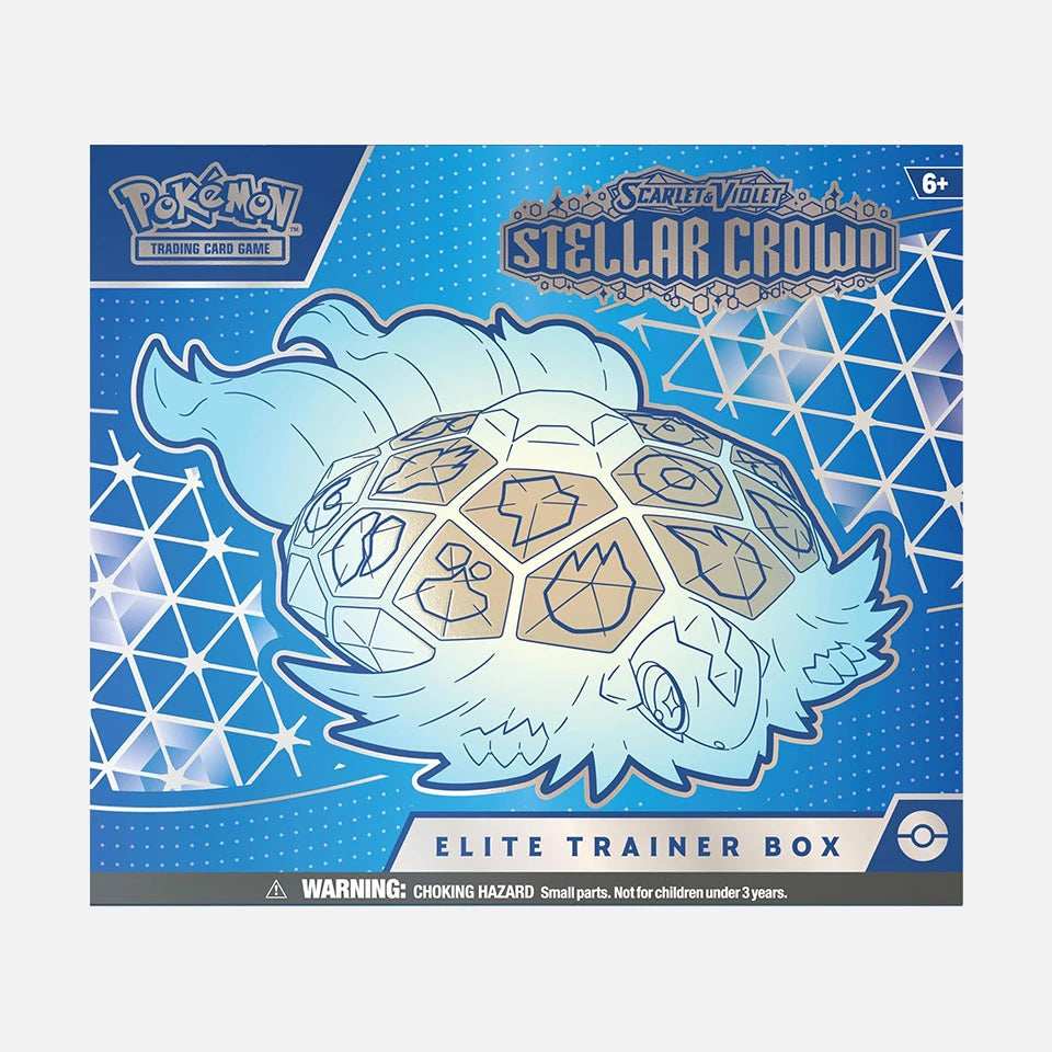 Pokemon TCG: Stellar Crown - Elite Trainer Box (Scarlet & Violet) INGLES