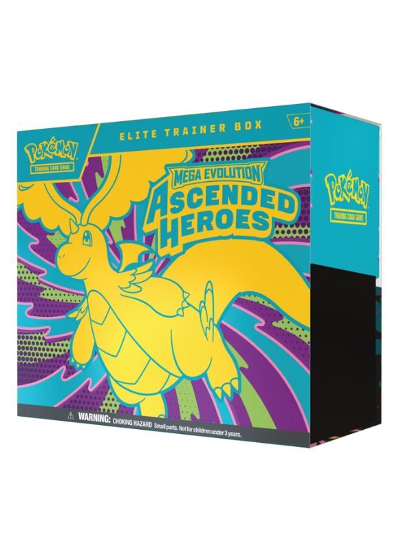 (RESERVA 20/02/2026) Pokemon TCG: Ascended Heroes Elite Trainer Box ESPAÑOL (Mega Evolutions)
