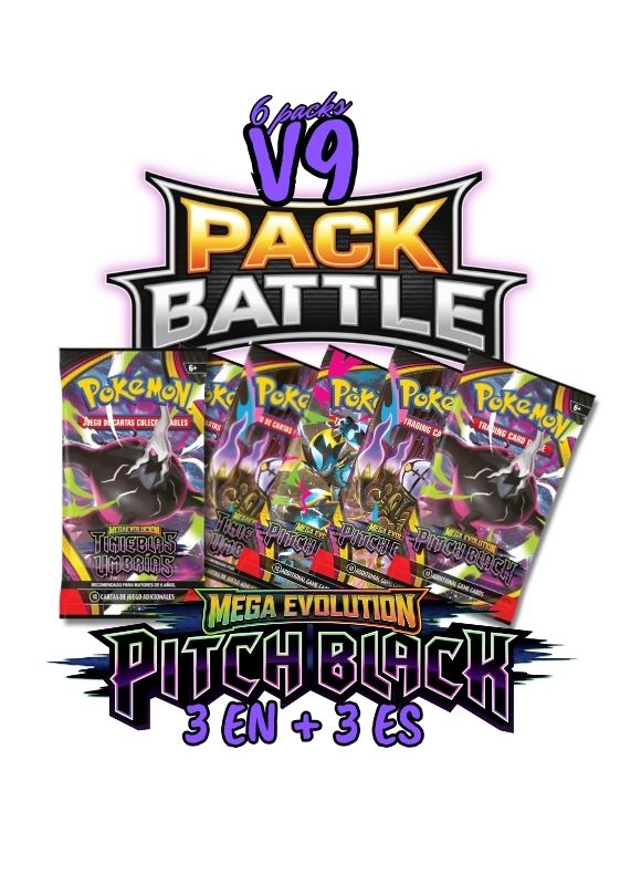 (PACK BATTLE v9) Participacion de x6 Sobres (Se Abren en LIVE 14/08/26)