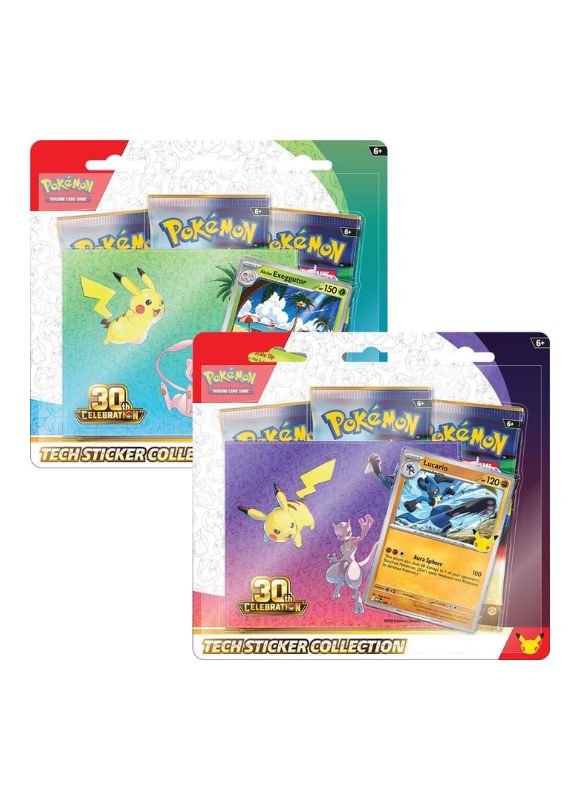 (Reserva 16/09) Pokemon TCG: 30th Celebration - Tech Sticker Collection ESPAÑOL (Mega Evolutions)