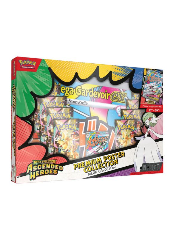 (RESERVA 20/03/26) Pokemon TCG: Gardevoir Premium Poster Collection - Ascended Heroes (Mega Evolution)