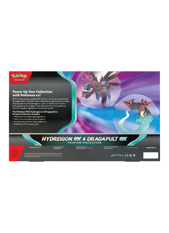 Pokémon TCG: Dragapult EX & Hydreigon EX Premium Collection INGLES (Mega Evolutions)