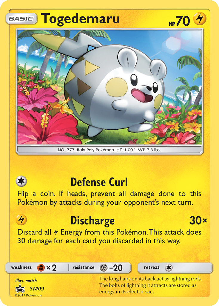 Togedemaru - SM09/248 - SM Black Star Promos SMP - Promo