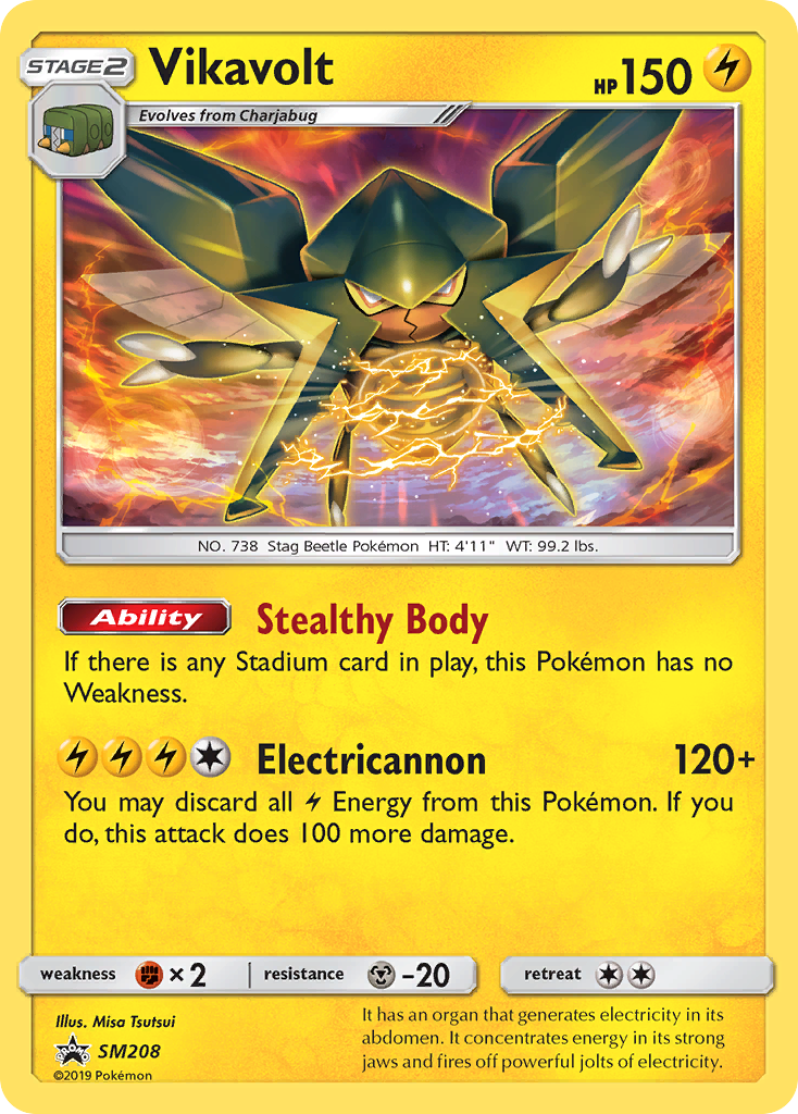 Vikavolt - SM208/248 - SM Black Star Promos SMP - Promo
