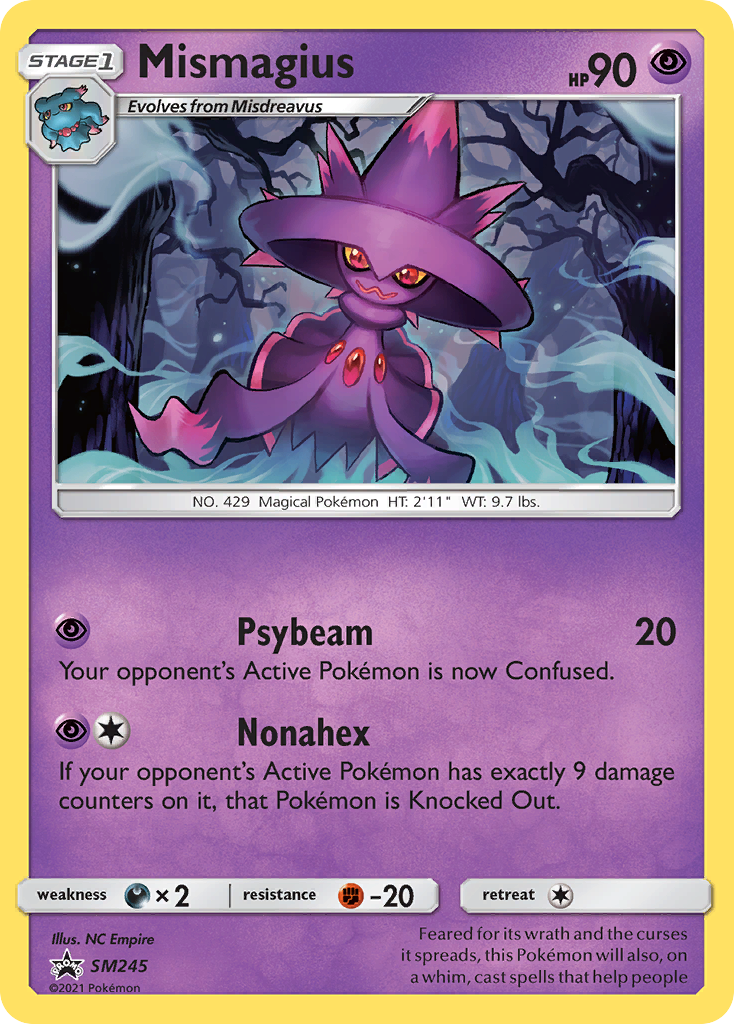 Mismagius - SM245/248 - SM Black Star Promos SMP - Promo
