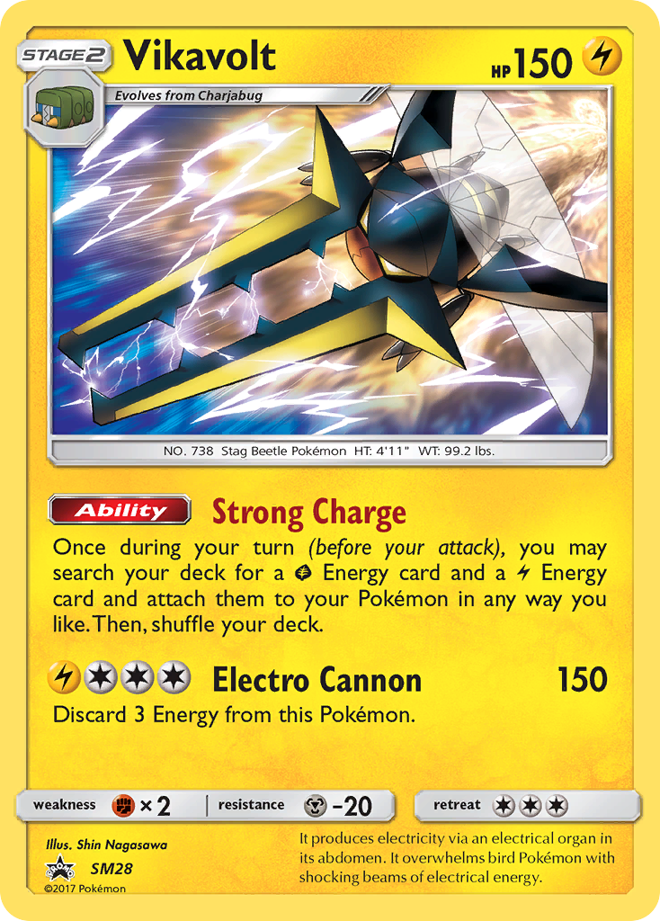 Vikavolt - SM28/248 - SM Black Star Promos SMP - Promo