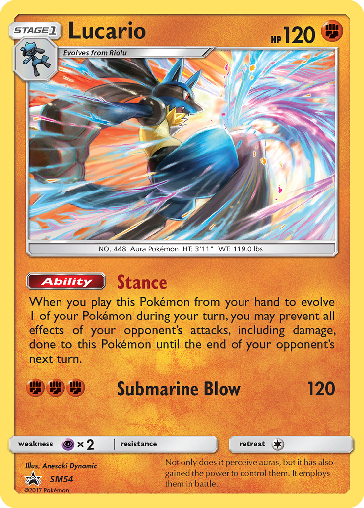 Lucario - SM54/248 - SM Black Star Promos SMP - Promo