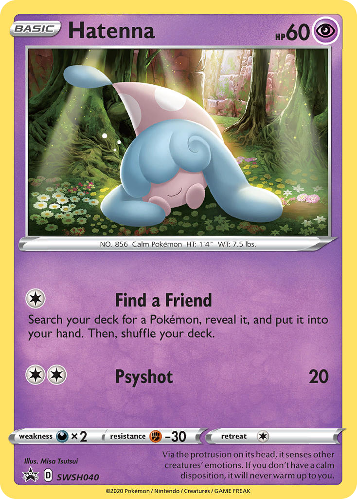 Hatenna - SWSH040/307 - SWSH Black Star Promos SWSHP - Promo