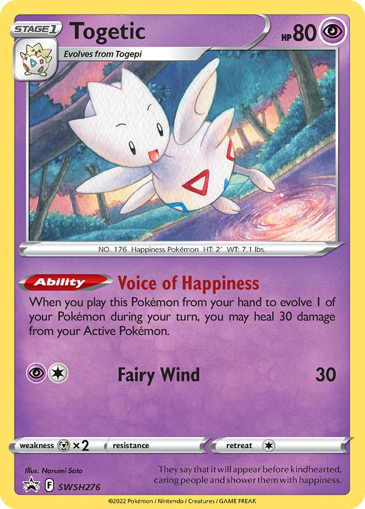 Togetic - SWSH276/307 - SWSH Black Star Promos SWSHP - Promo